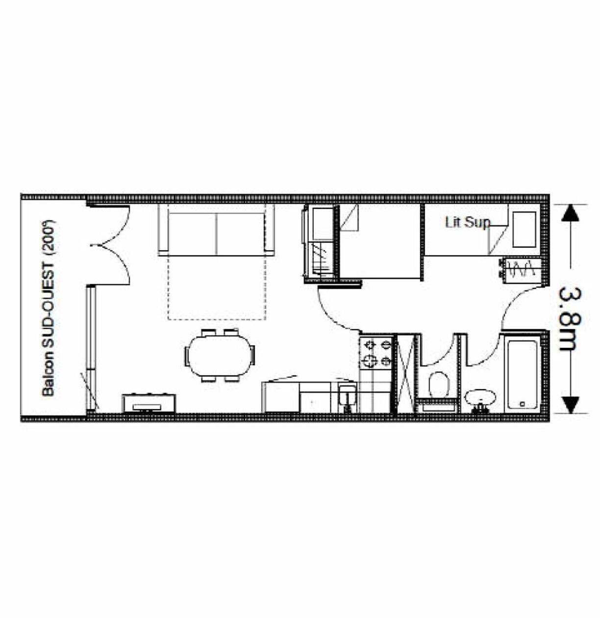 غوريت Residence Sanctus - Studio Pour 6 Personnes 034 المظهر الخارجي الصورة